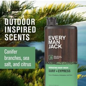 Every Man Jack Body Wash - Surf + Cypress - 16.9 fl oz